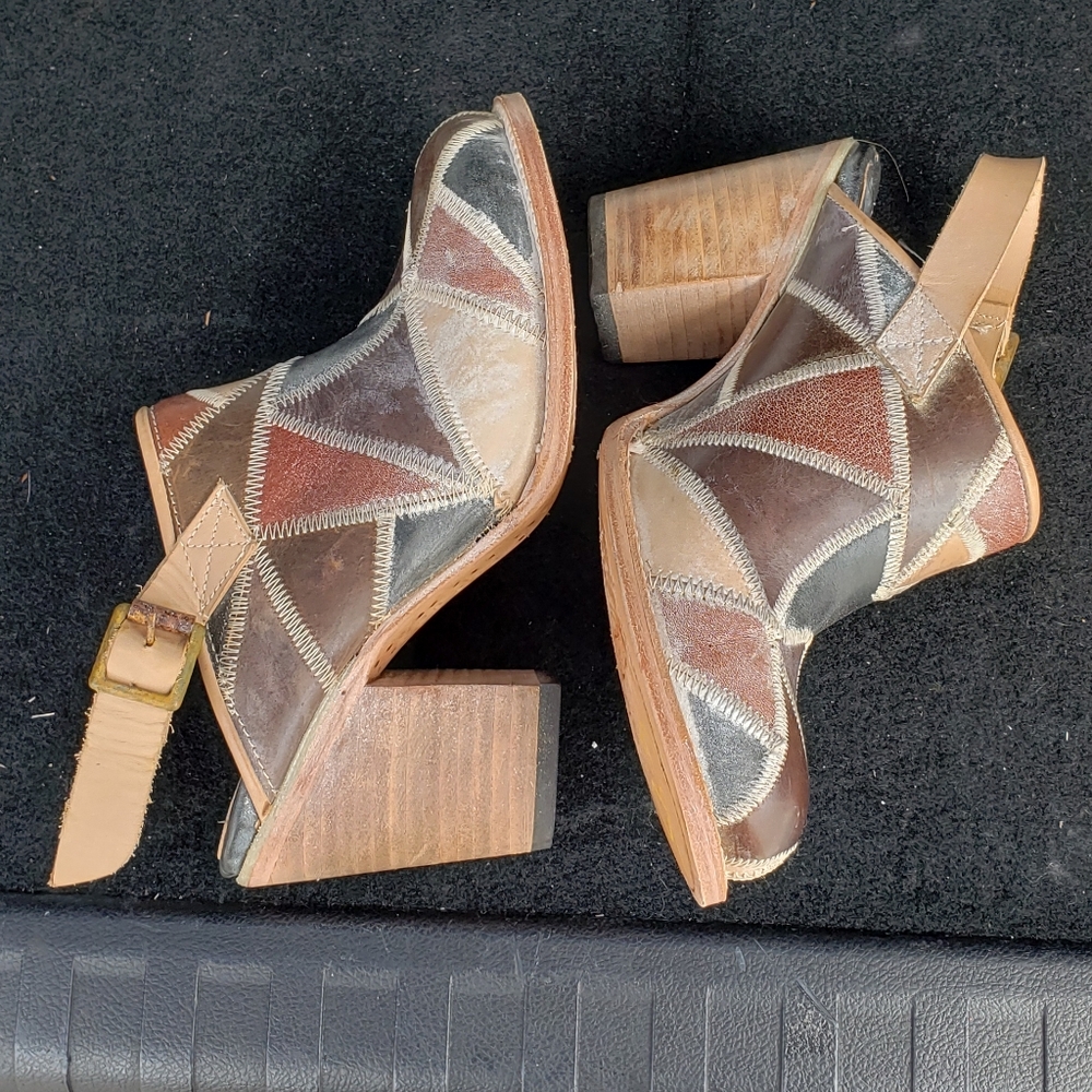 FREEBIRD SLINGBACK MULET/BOOTS BY STEVEN